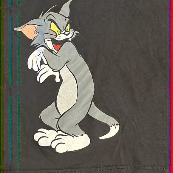 Tom and Jerry - Black T-Shirt - S - Picture 2 of 6